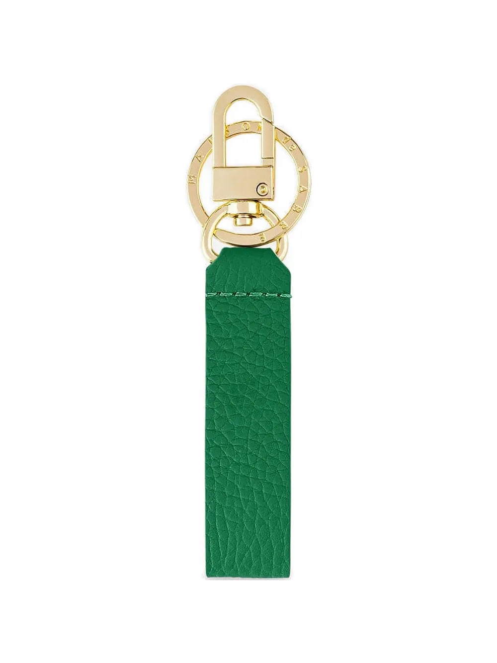 MAISON de SABRÉ Upcycled leather keyring - Verde