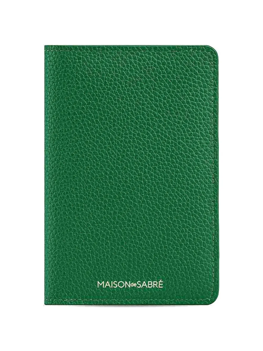 MAISON de SABRÉ leather passport holder - Verde