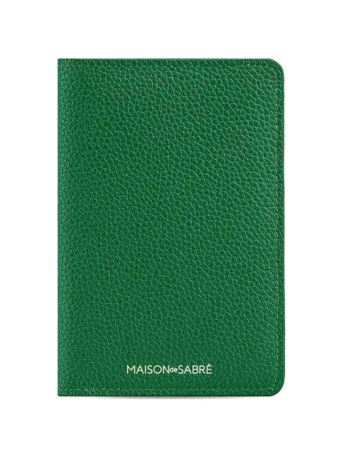 MAISON de SABRÉ leather passport holder