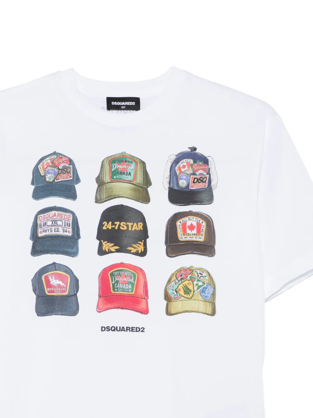 Hats-Print T-Shirt
