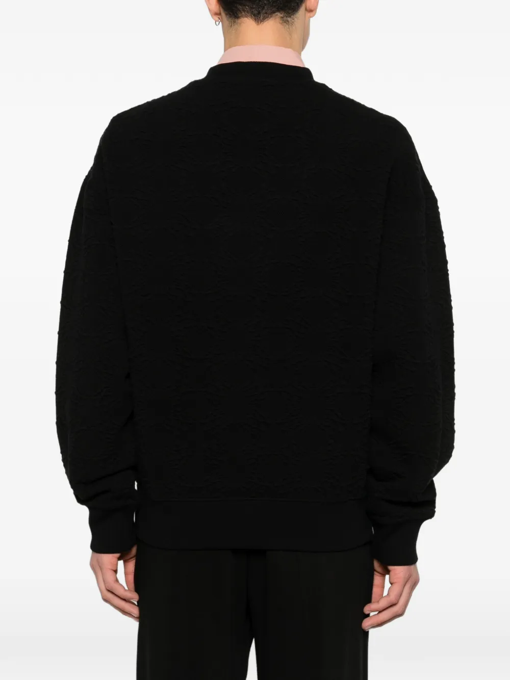 AMIRI Sweater met reliëf en patroon Zwart