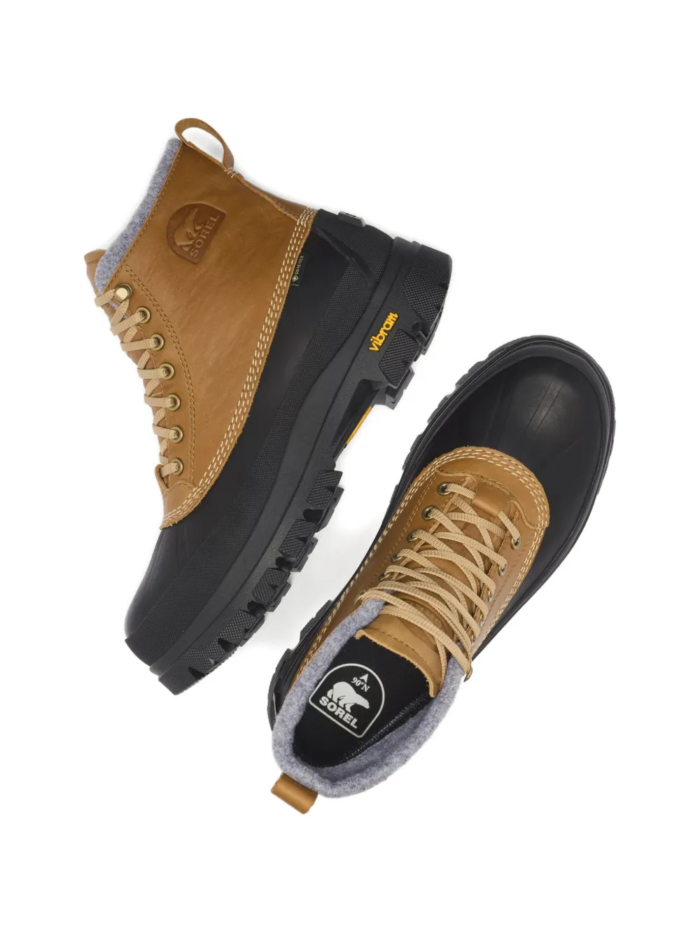 SOREL lace-up boots Beige