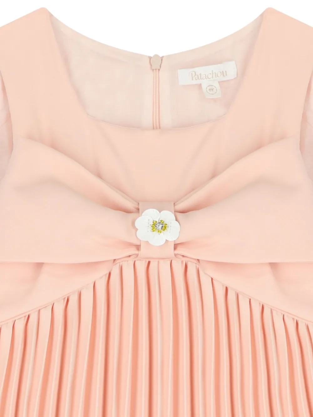 Patachou Jurk met strikdetail Roze
