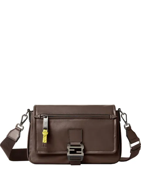 FENDI Flux leather messenger bag