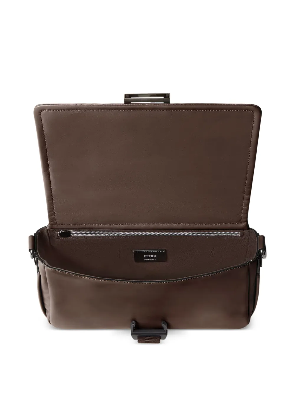 FENDI Flux leren messengertas Bruin