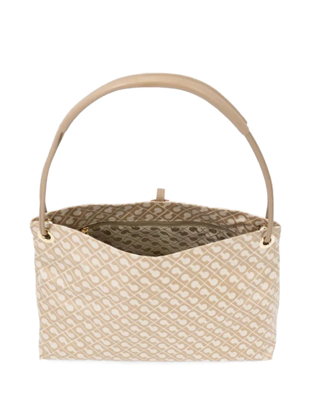  Gherardini Medium Patterned Shoulder Bag - Neutrals 
