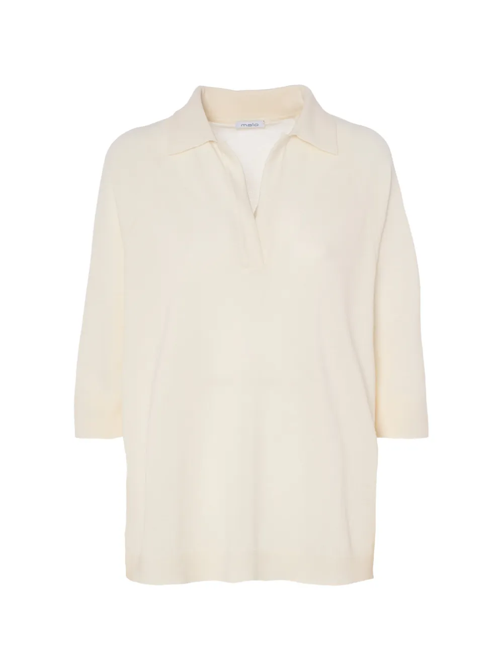Malo wingtip-collar blouse - Toni neutri