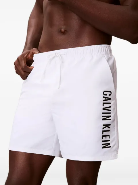 Calvin Klein drawstring beach shorts
