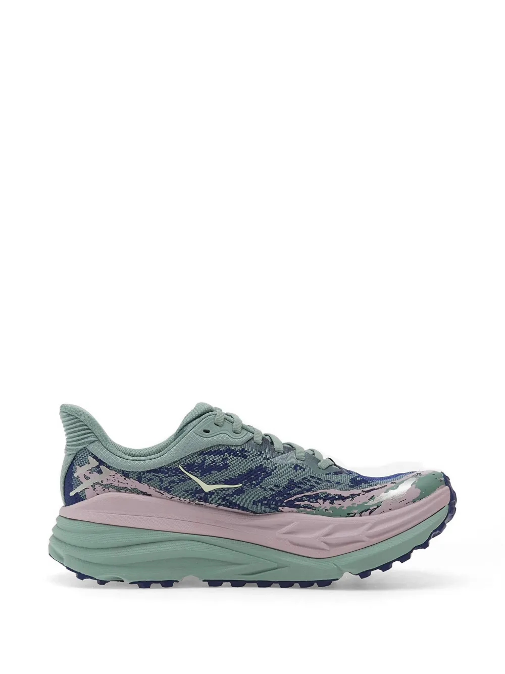 HOKA graphic-print sneakers - Verde