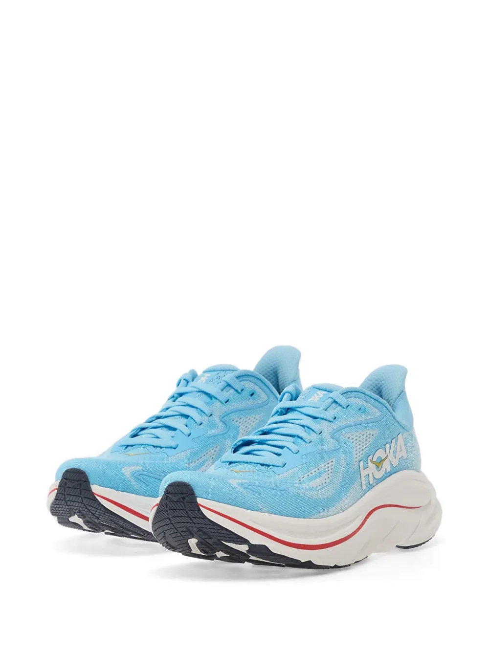 HOKA Sneakers met logo Blauw