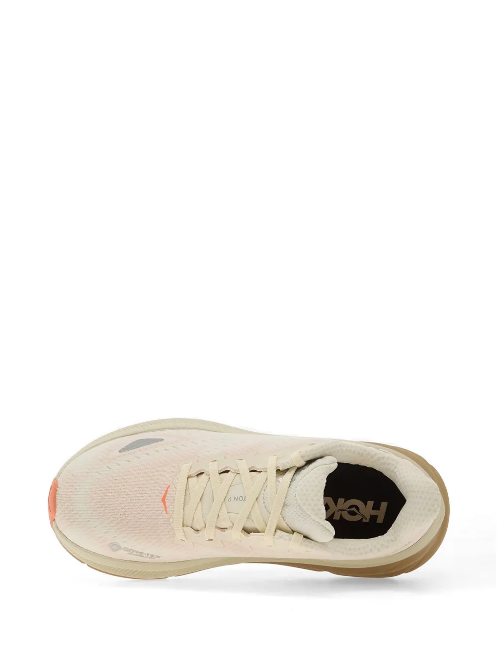 HOKA Sneakers met logo Beige