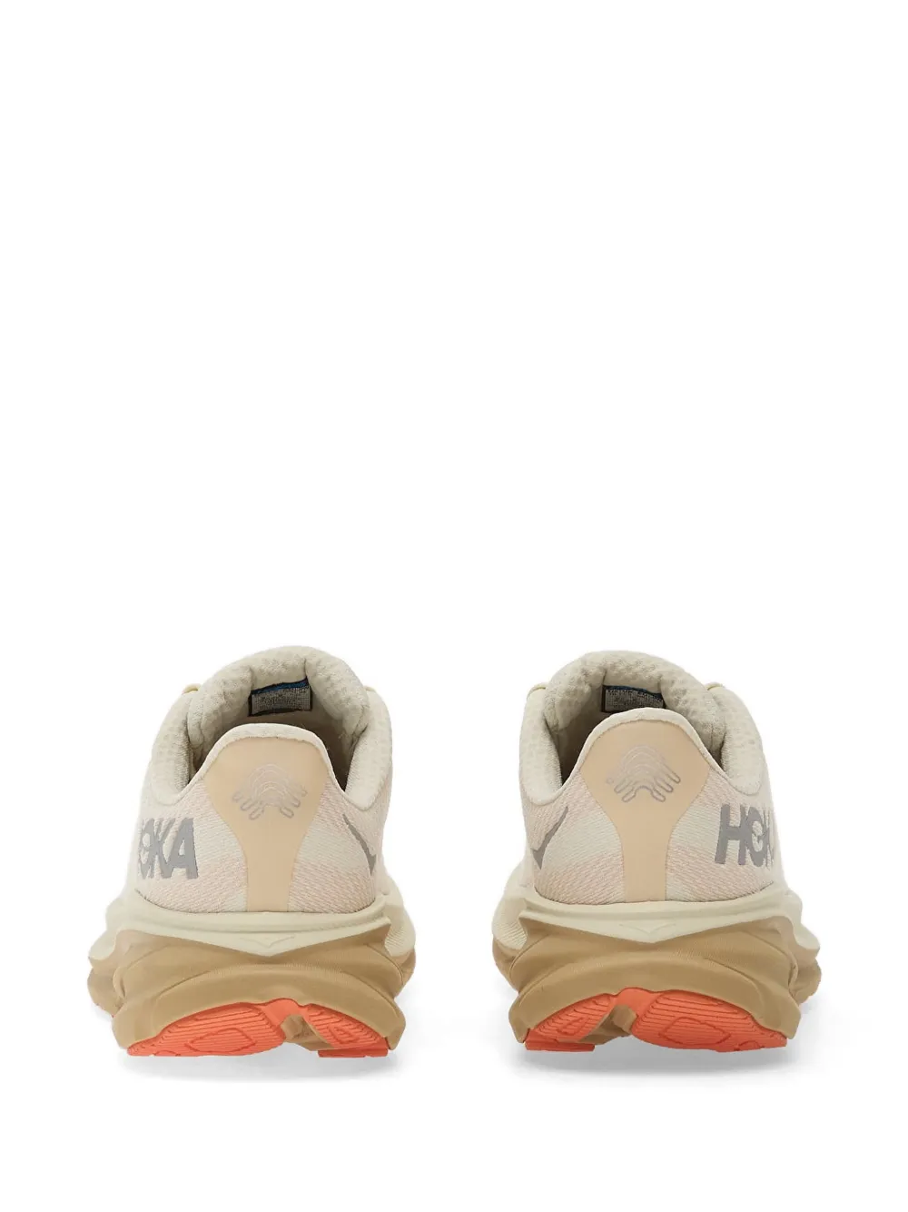 HOKA Sneakers met logo Beige