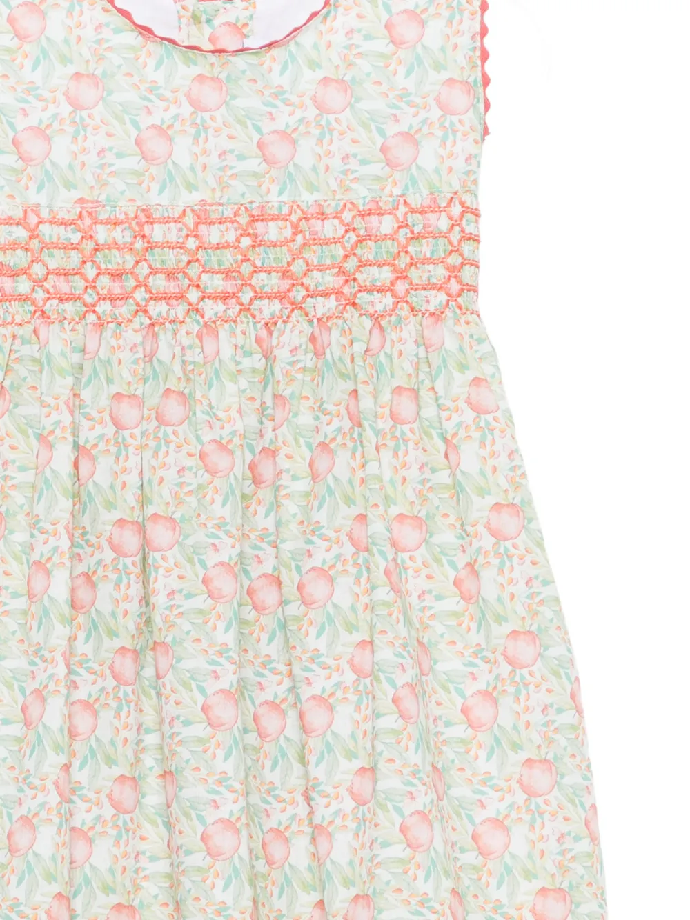 Siola Jurk met bloemenprint Wit