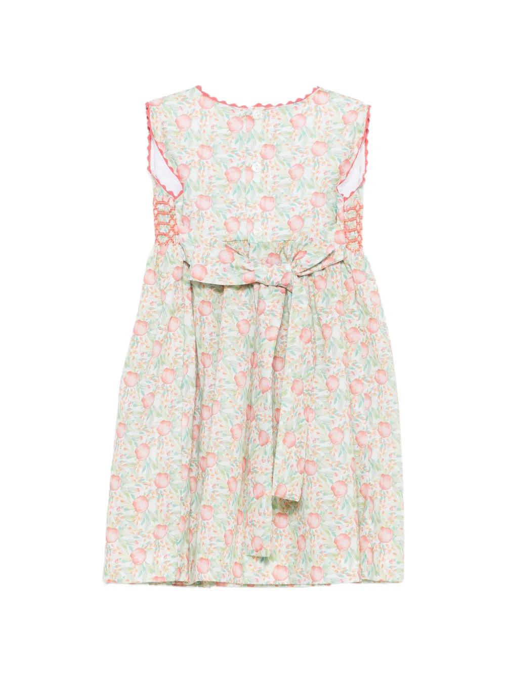 Siola Jurk met bloemenprint Wit