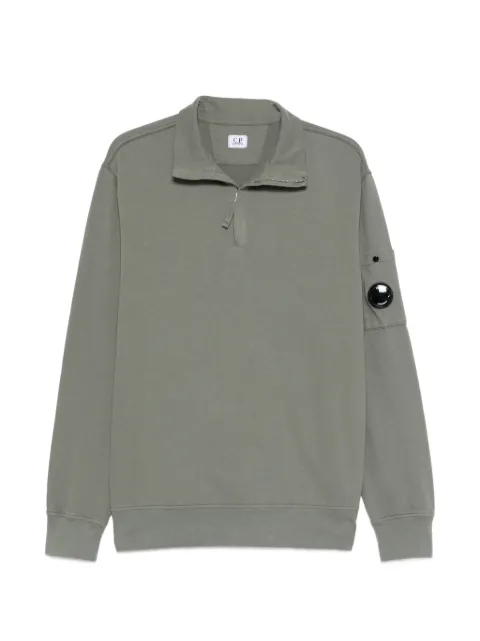 C.P. Company quarter-zip appliqué sweatshirt