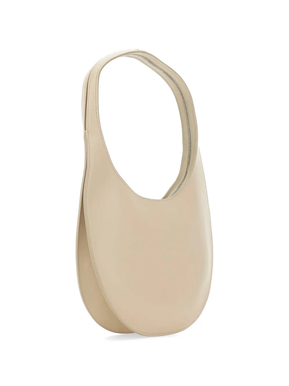 Coperni Medium Swipe leren schoudertas Beige