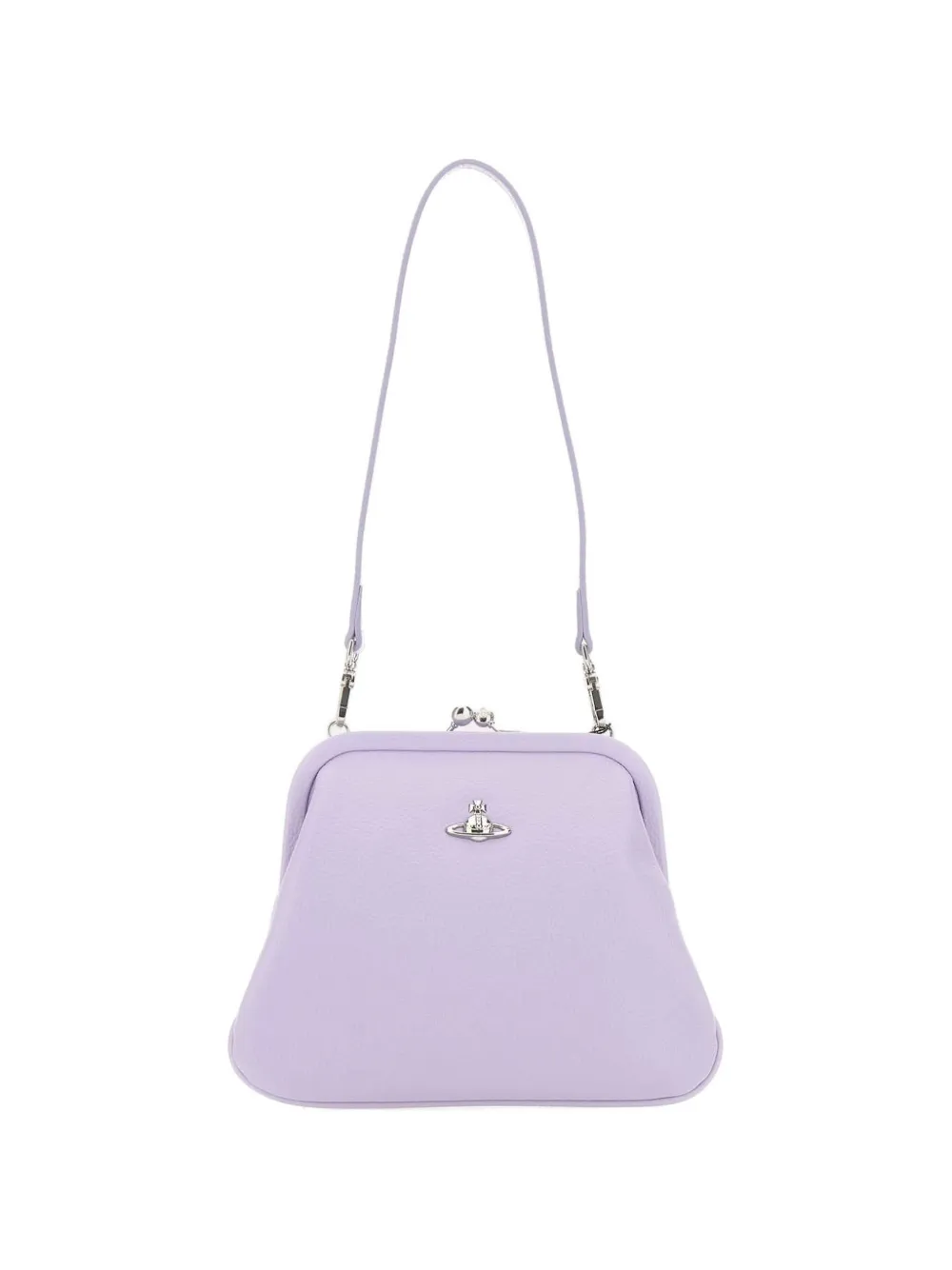 Vivienne Westwood Orb trapeze clutch bag - Viola