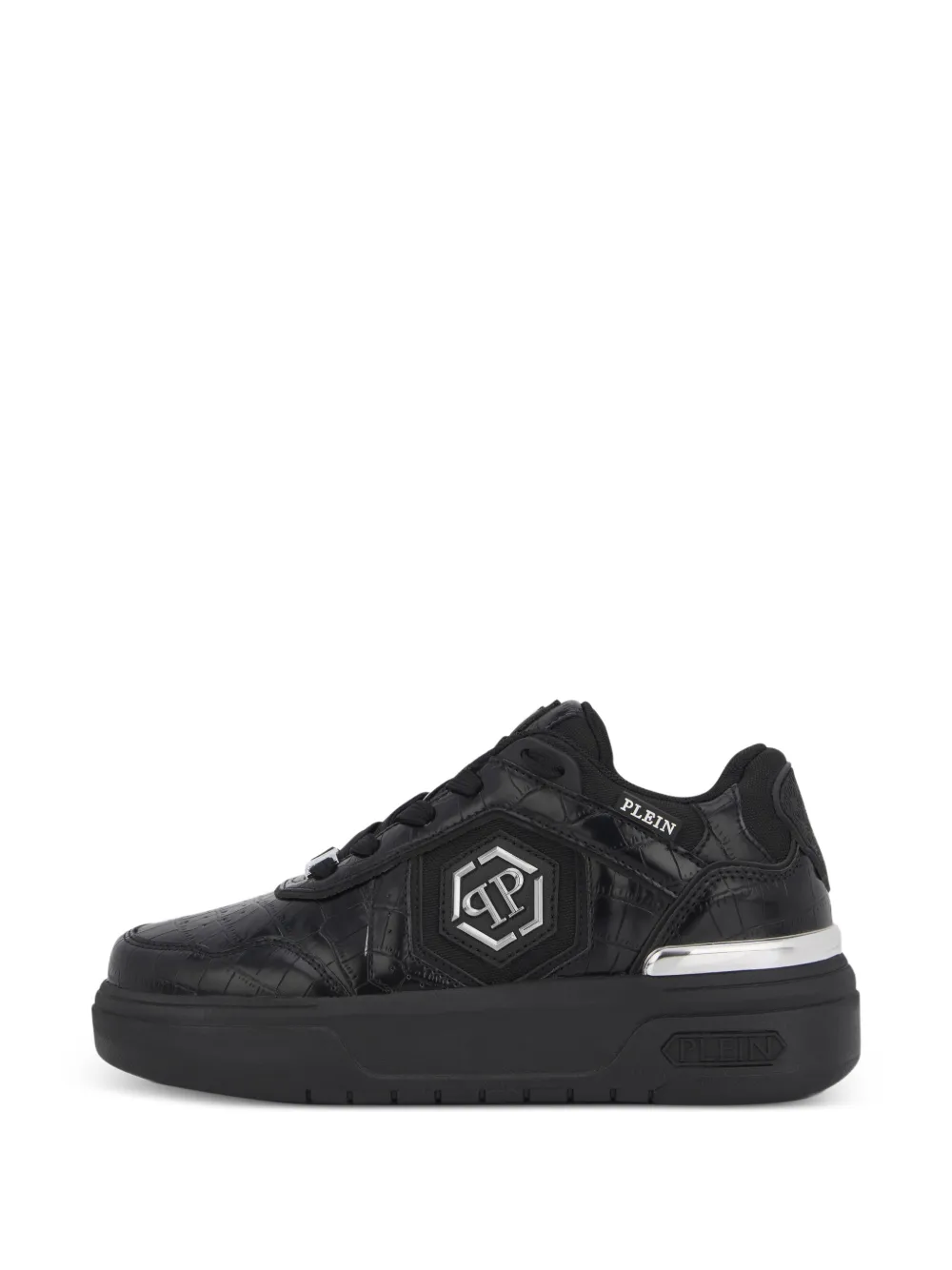 Philipp Plein SK8R Plein low-top sneakers Zwart