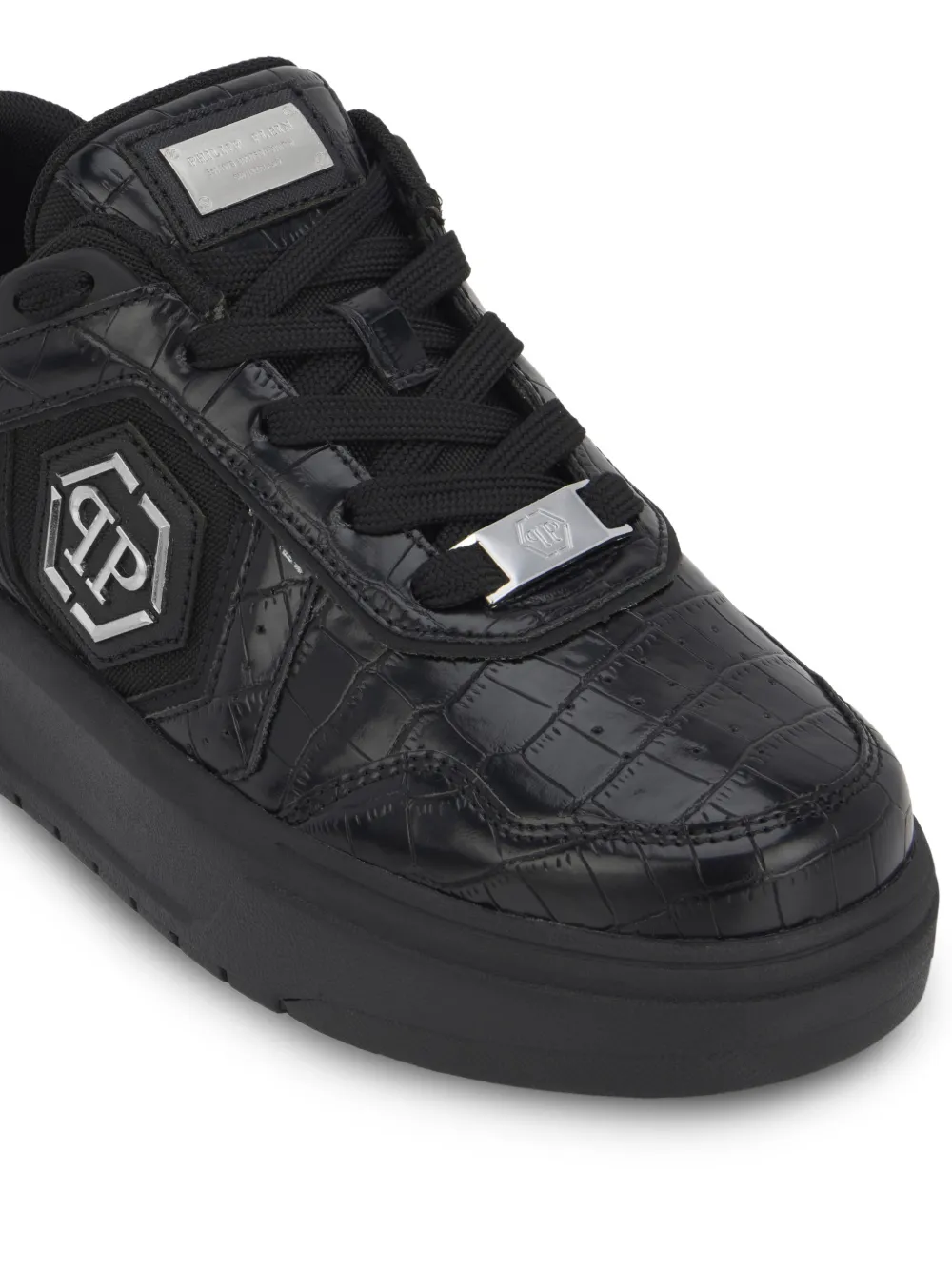 Philipp Plein SK8R Plein low-top sneakers Zwart