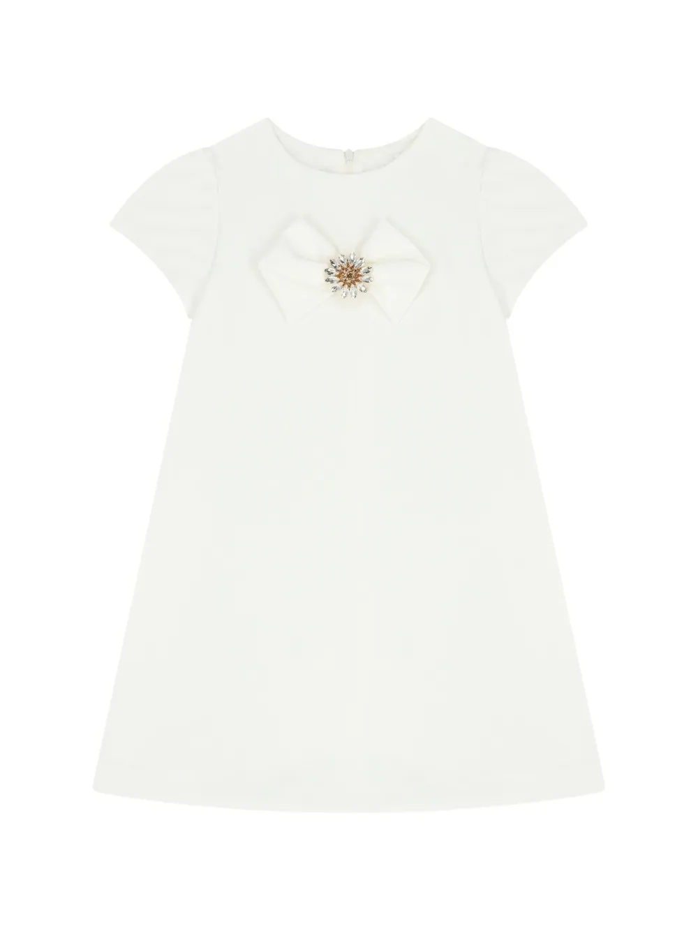 Patachou Abito con fiocco - Toni neutri