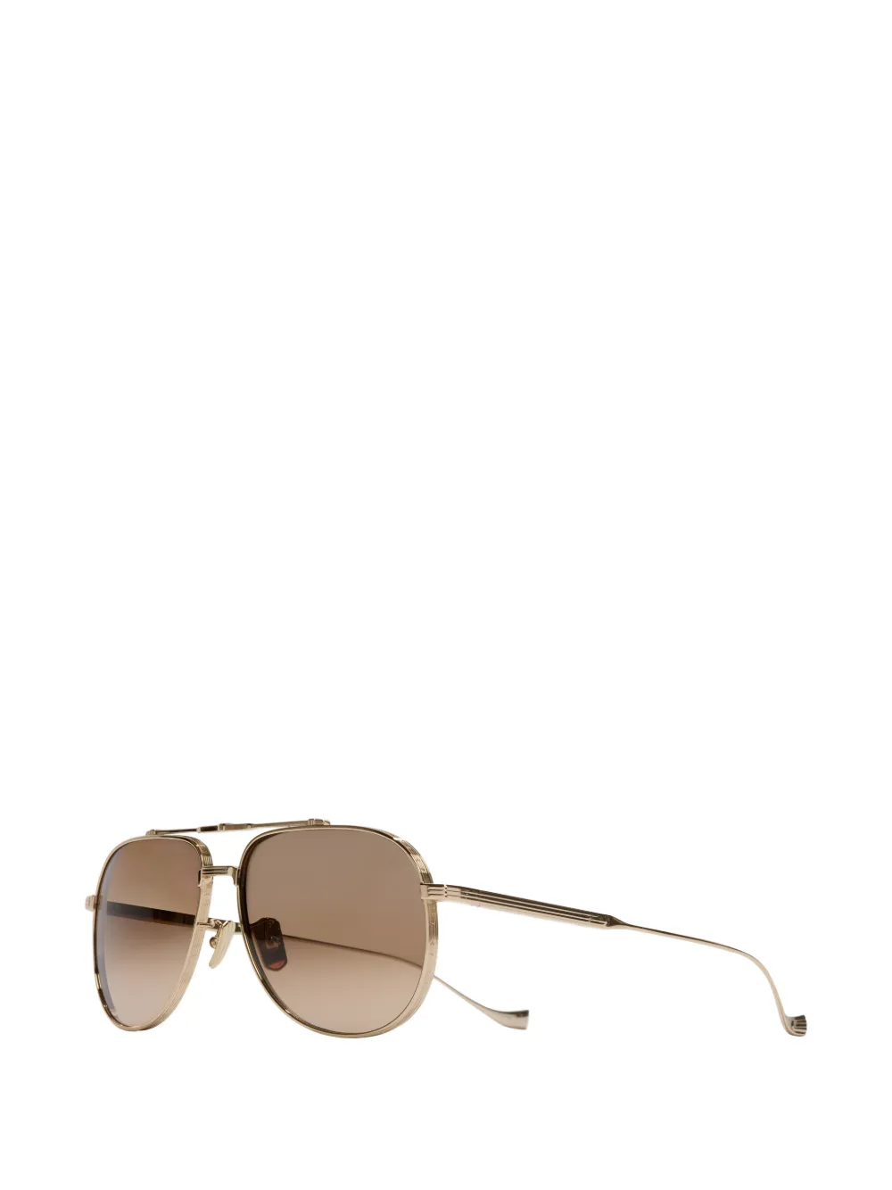  Cutler & Gross Sloane Pilot Sunglasses - Gold 