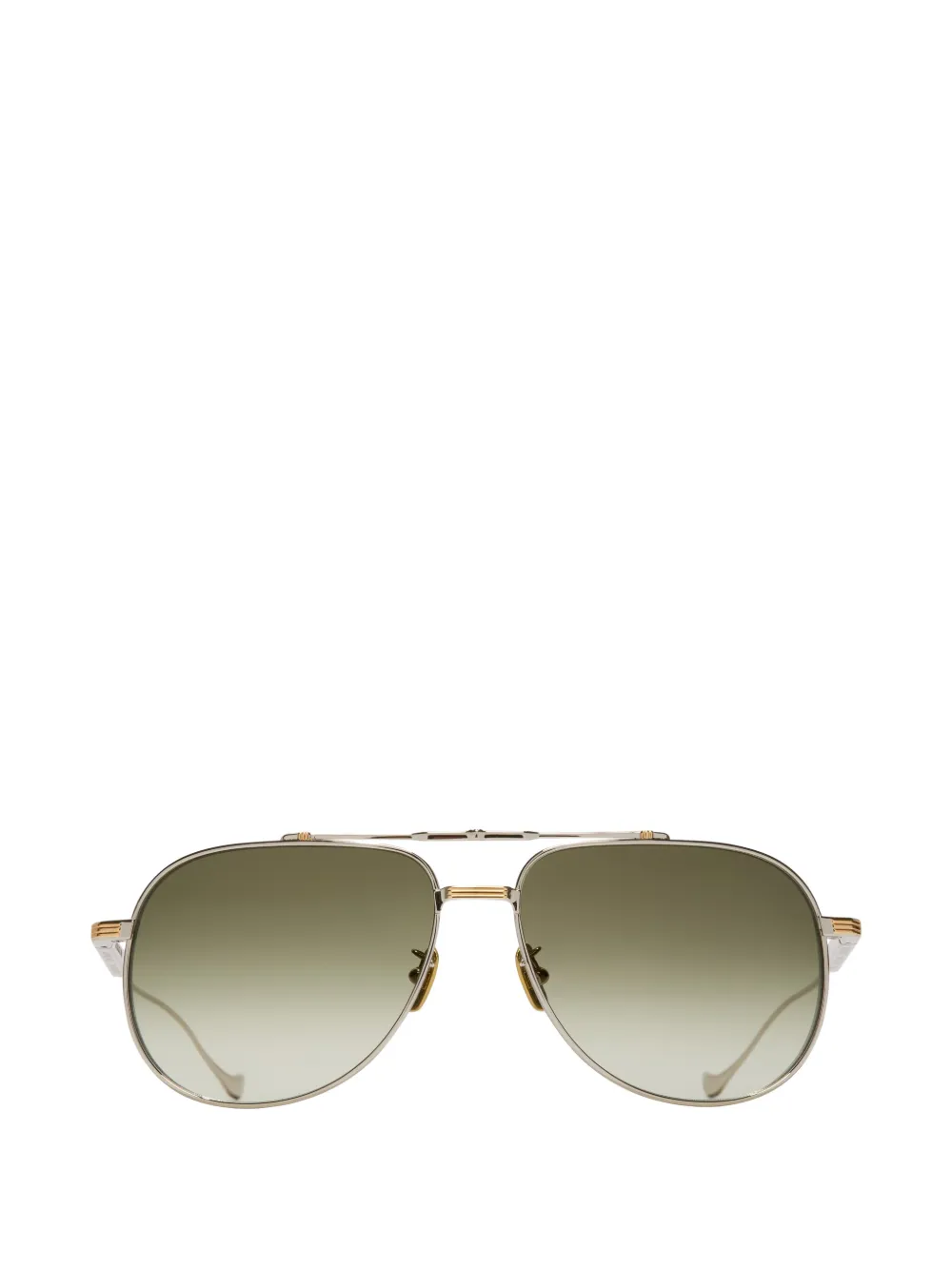 Cutler & Gross Sloane pilot-frame sunglasses - Argento