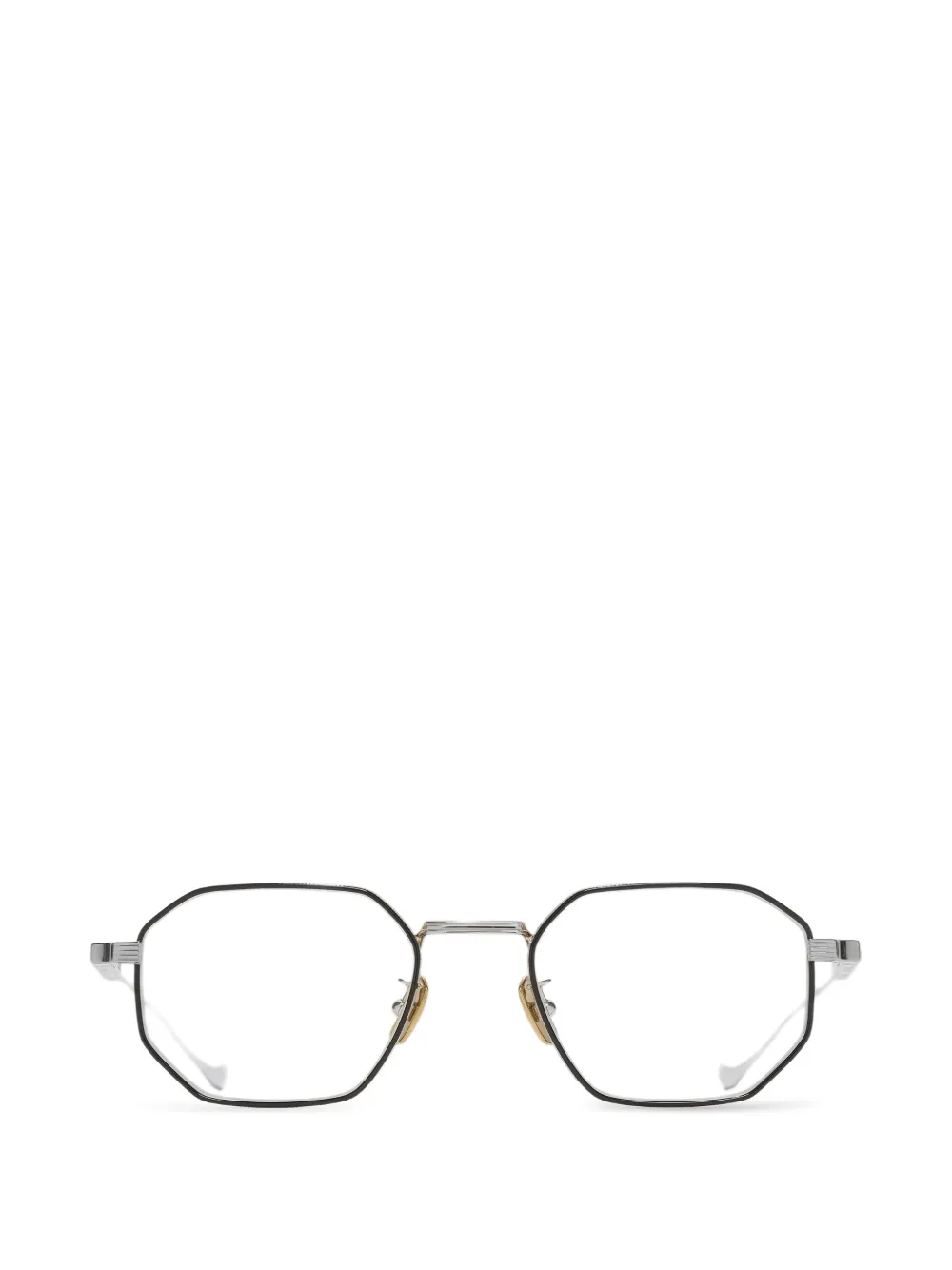 Cutler & Gross Lansdowne geometric-frame glasses - Nero