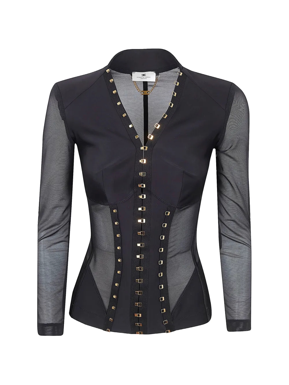 Elisabetta Franchi V-neck blouse - Nero