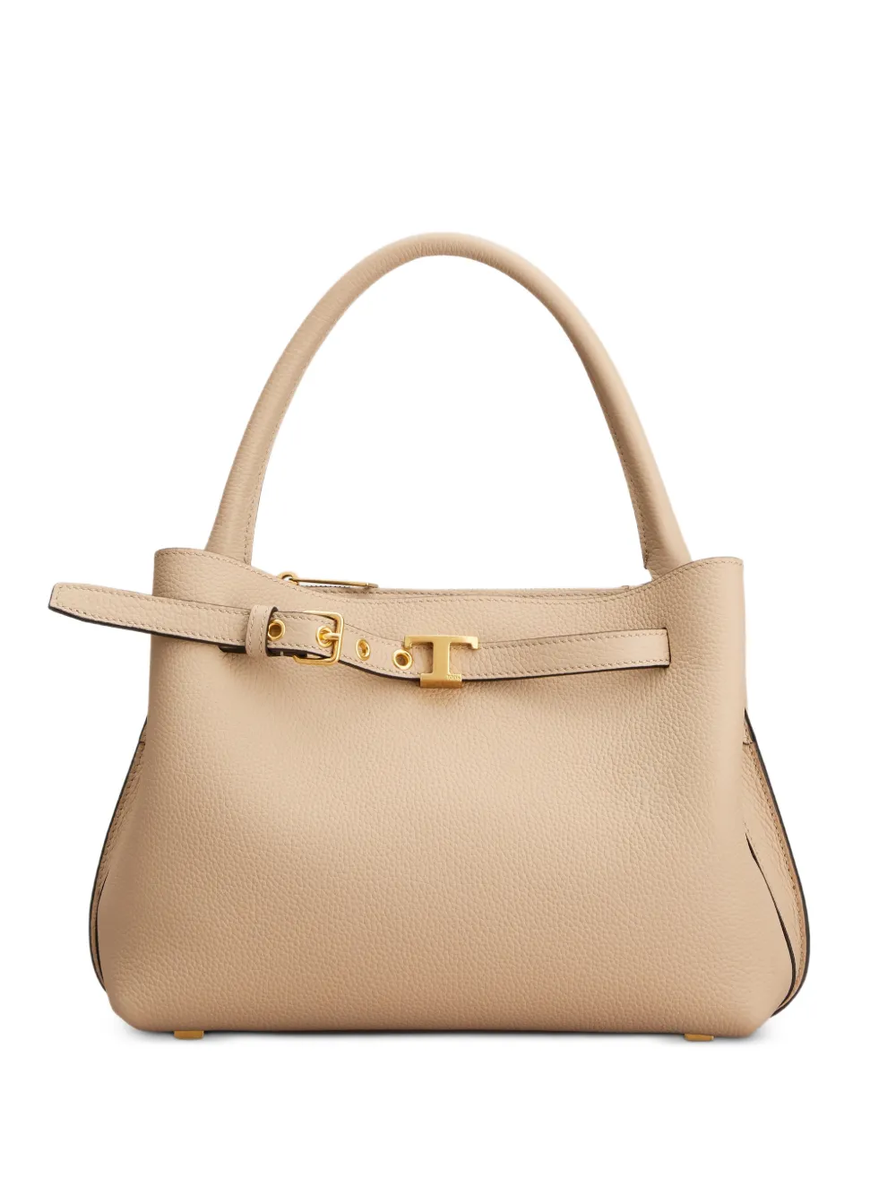 Tod's T Timeless leather tote bag - Toni neutri