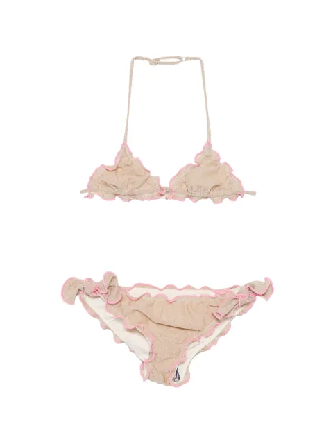MC2 Saint Barth Kids Cris ruffled bikini