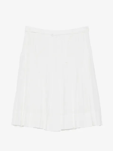 Low Classic pleated midi skirt