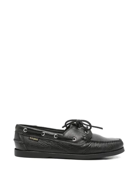 G.H.Bass Jetty II 2 Eye leather boat shoes