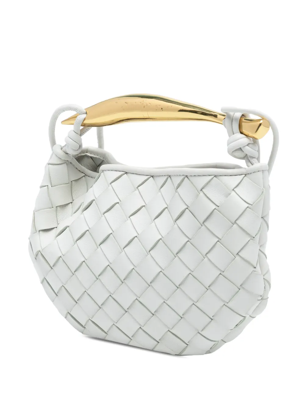 2012-2025 Baby Lambskin Intrecciato Sardine Satchel