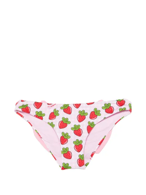 MC2 Saint Barth Kids Madame strawberry-print bikini bottoms