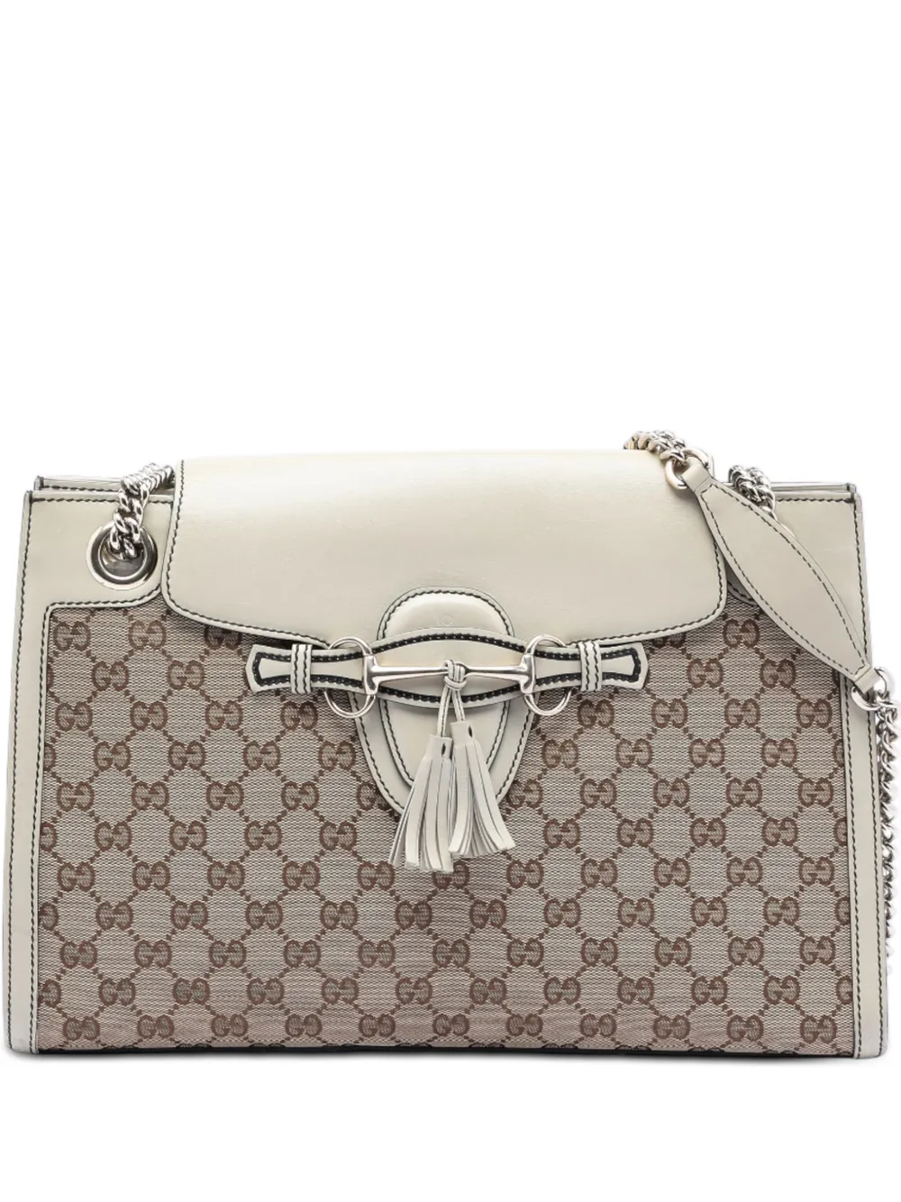 Gucci Pre-Owned 2016-2025 Large GG Canvas Emily shoulder bag - Marrone