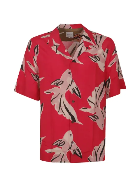 Paul Smith camisa estampada manga corta