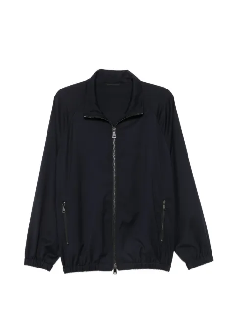 SEVEN GAUGE zip-up raglan-sleeve jacket