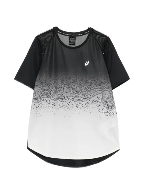 ASICS Road mesh-panel printed T-shirt