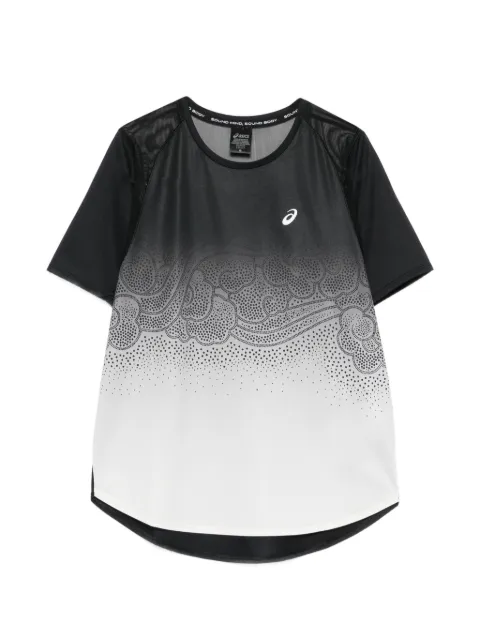 ASICS Road mesh-panel printed T-shirt