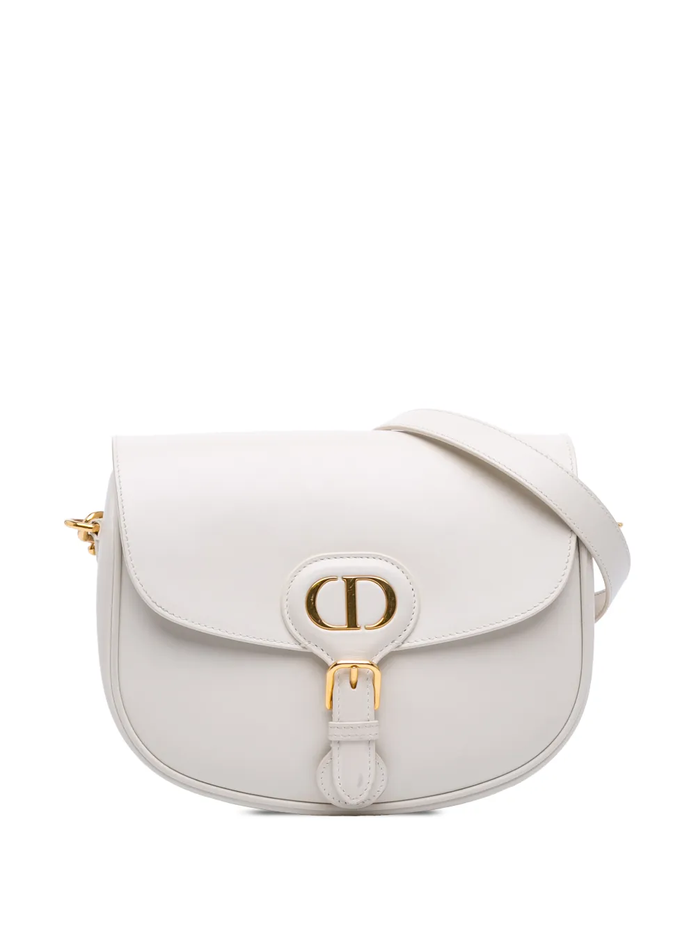Christian Dior Pre-Owned 2022 Medium Leather Bobby crossbody bag - Bianco