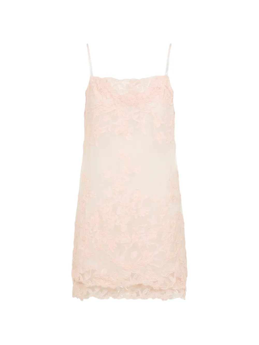Ermanno Scervino lace slip dress - Toni neutri
