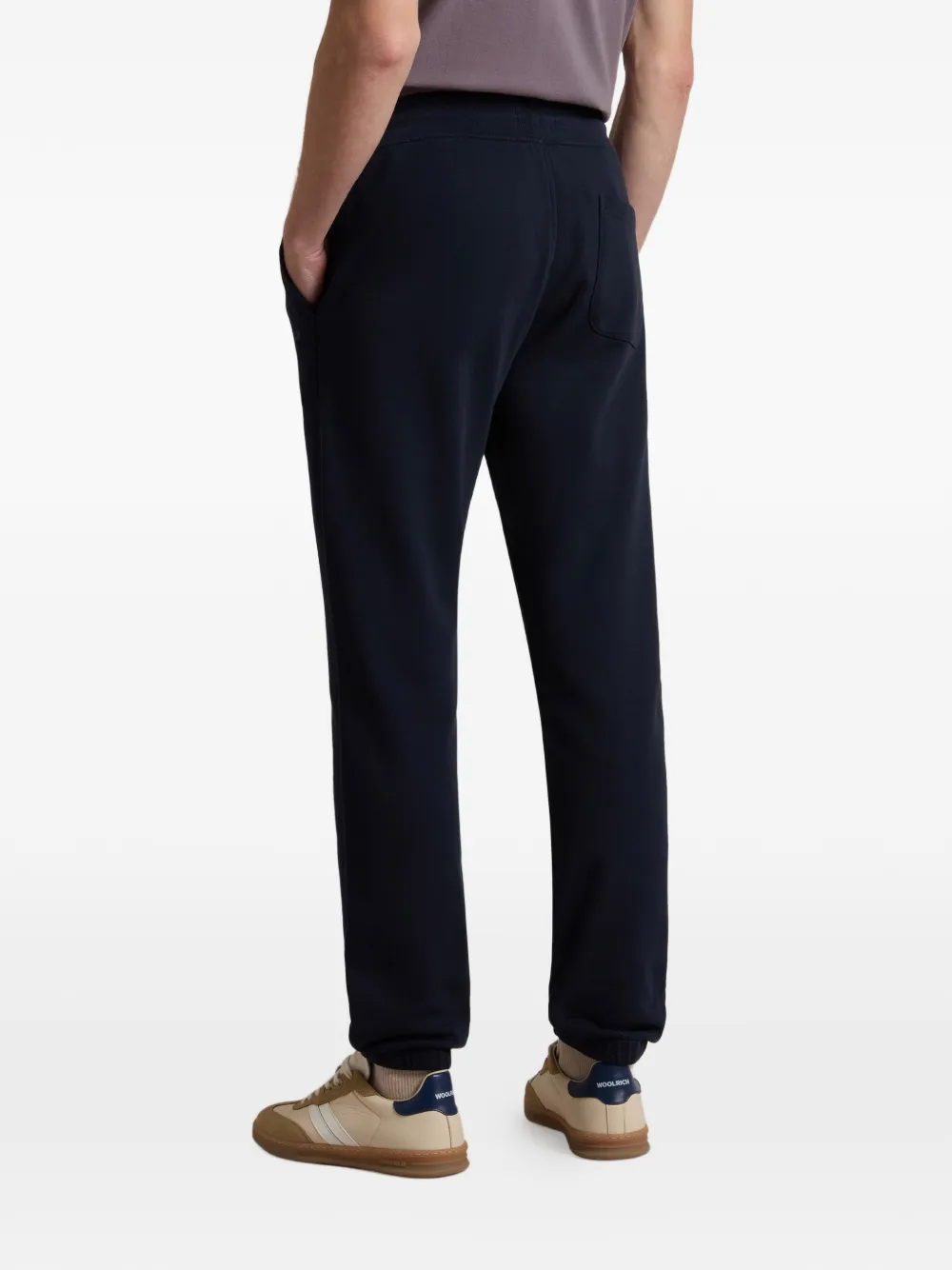  Woolrich Drawstring Logo Track Pants - Blue 