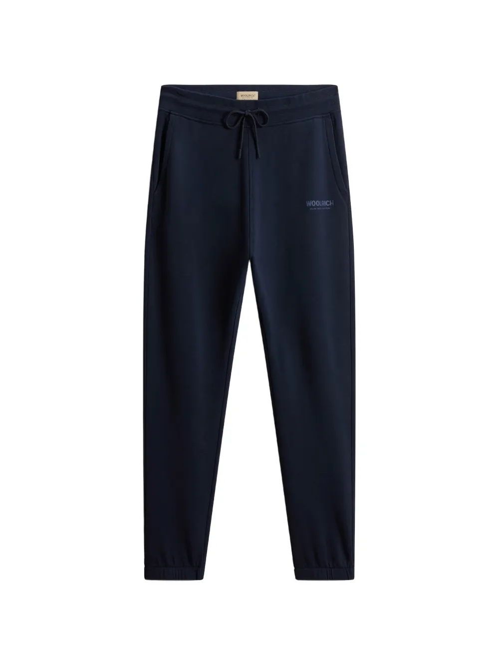Woolrich drawstring logo track pants - Blu