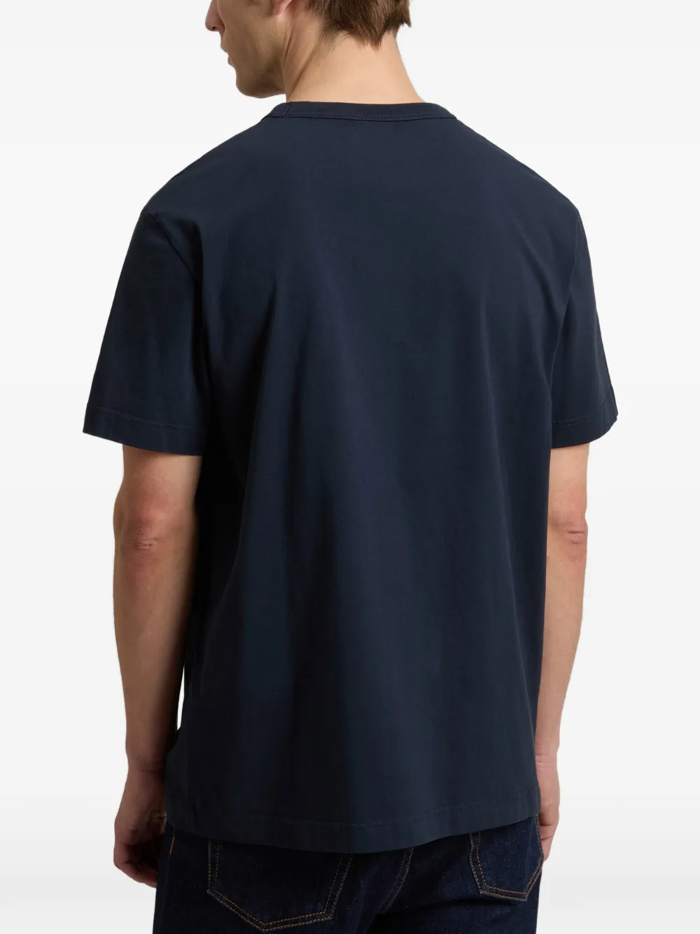 Woolrich T-shirt met logoprint Blauw