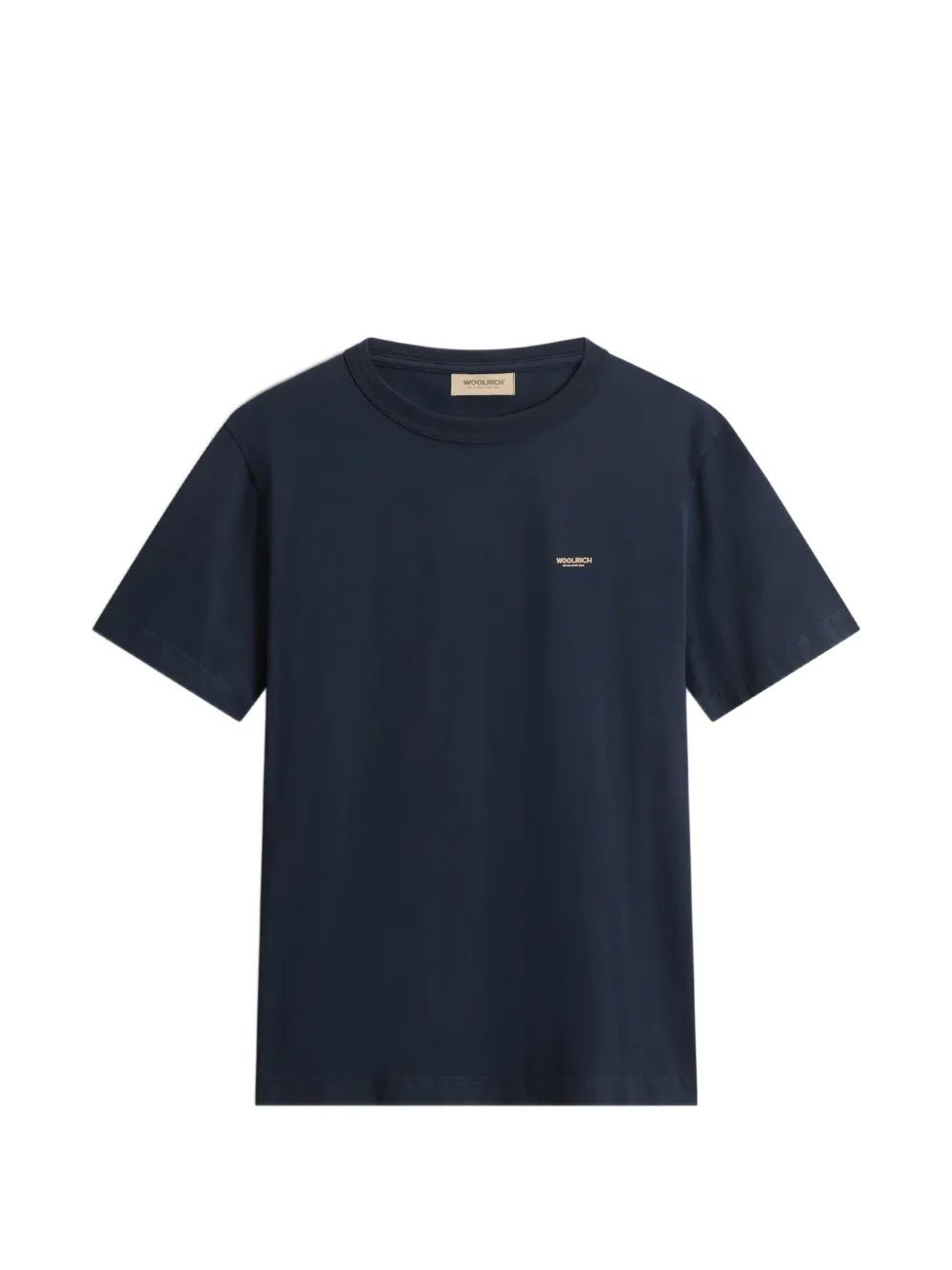 Woolrich logo-print T-shirt - Blu