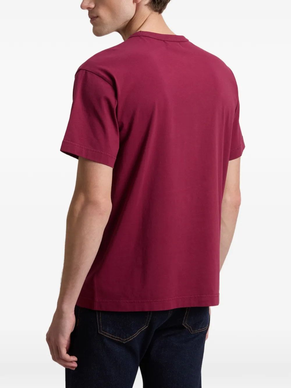 Woolrich T-shirt met logoprint Rood