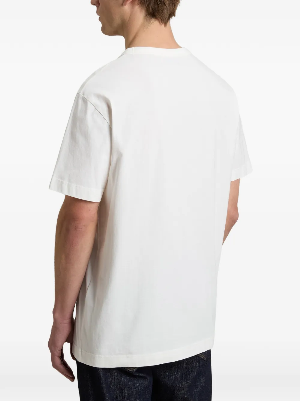 Woolrich T-shirt met logoprint Beige