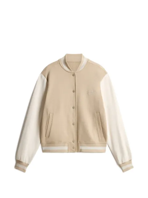 Woolrich snap-button two-tone bomber jacket