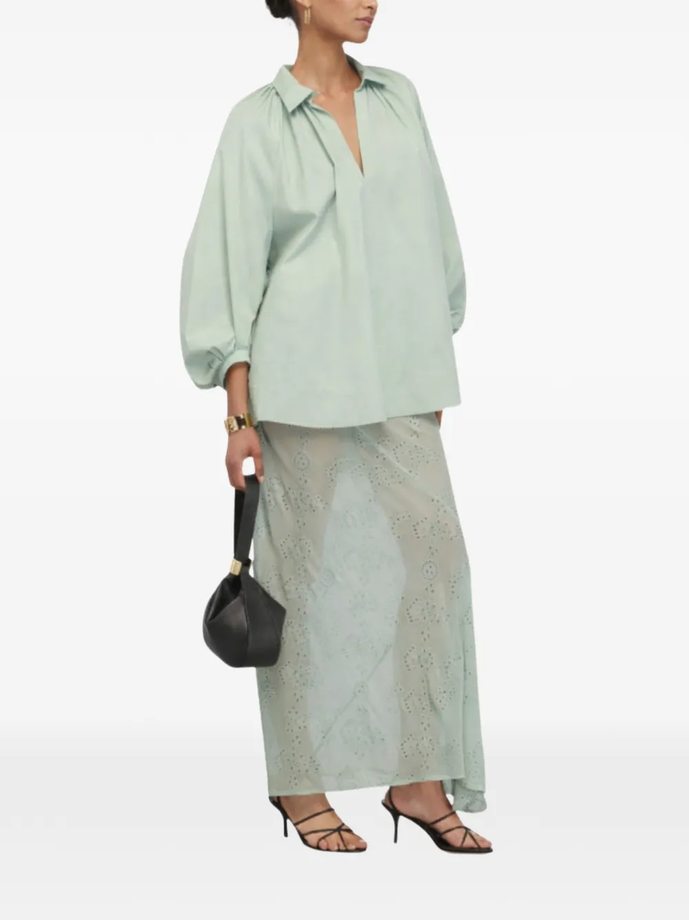 Puff-Sleeves Shirt