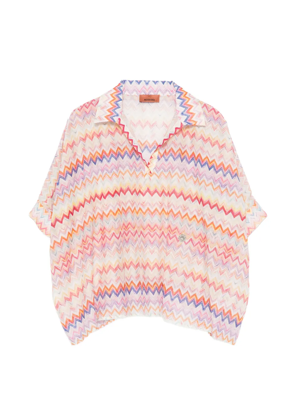 Missoni Kids V-neck blouse - Toni neutri